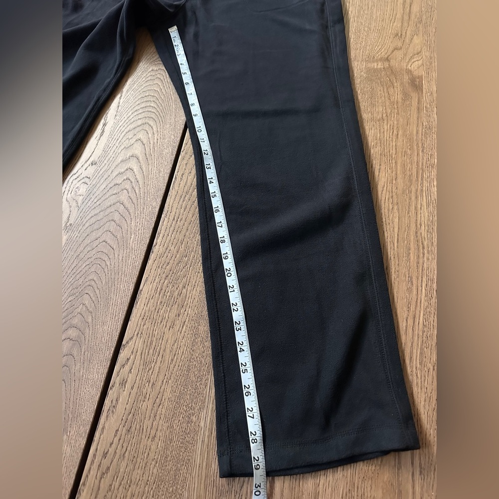 NWOT Tek Gear Fleece Black Straight Mid-Rise Pants XL - Picture 9 of 11